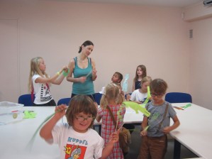 LETNIA MAŁA AKADEMIA FILMOWA 2015 - warsztaty plastyczne