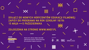 Nowe Horyzonty Edukacji Filmowej 2018/2019