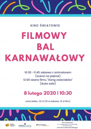 Filmowy Bal Karnawałowy 2020