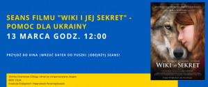 Seans „WIKI I JEJ SEKRET” - pomoc dla Ukrainy