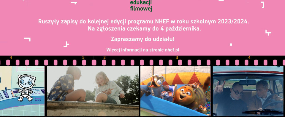 Nowe Horyzonty Edukacji Filmowej 2023/2024 image